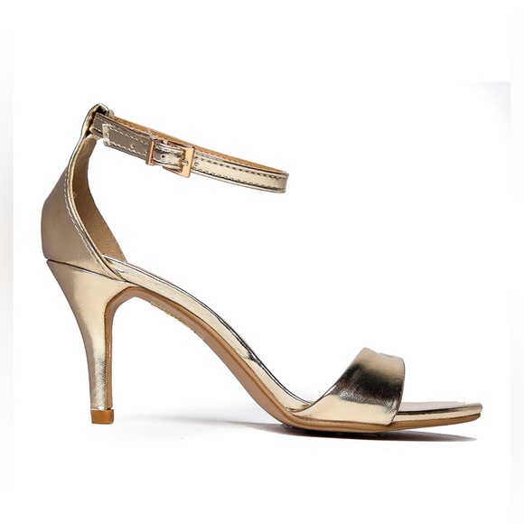 Ankle Strap Stiletto Heel/Open Toe Dress Sandal - Picture 3 of 7